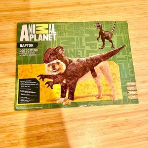 Animal Planet Raptor dog costume size Medium